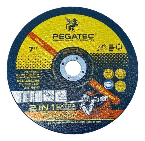 Disco De Corte Pegatec 7"  Ultra Fino