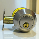 Cerradura Llave-llave Plateado Acero Brillante