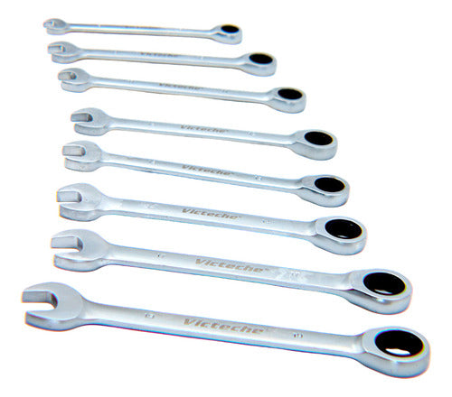 Juego De Llaves Combinadas 12 Piezas 6-24mm Hoteche