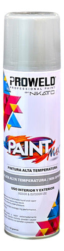 Pintura En Spray Alta Temperatura 250ml Proweld