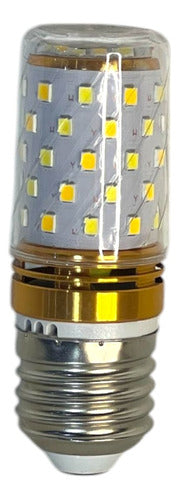 Bombillo Led Tubular 6w E27 85-265v Tricolor Run