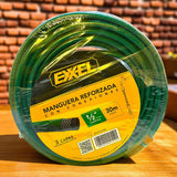Rollo Manguera Culebra Exxel 1/2" x 30m C/conex