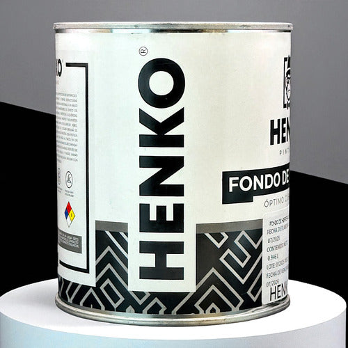 Fondo De Herreria 1/4 De Galon Henko
