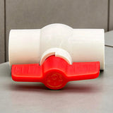 Llave De Paso 1'' Rosca Pvc Orus