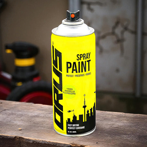 Pintura En Spray Fluorescente 400ml Orus
