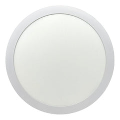 Panel Led Redondo Plano Lumistar 24w Luz Calida P/empotrar