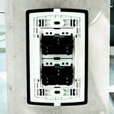 Interruptor Triple Blanco 10amp Orus