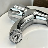 Llave Griferia De Lavamanos Negro Mate Orus