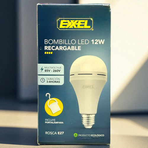 Bombillo Recargable 12w Exxel