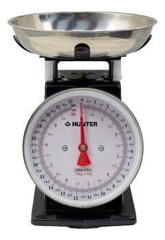 BALANZA ANALOG 10KG (MESA PLATO HONDO) HUNTER