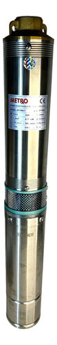 Bomba De Agua Sumergible 1hp 4stm4/7 110v Metrox