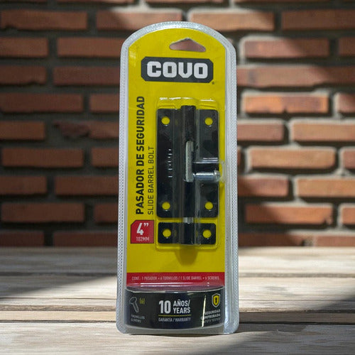 Pasador De Puertas Covo 4'' Cerrojo