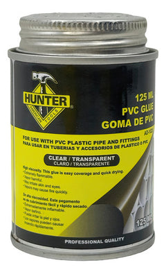 PEGA PVC AGUA FRIA 125ML GRIS HUNTER