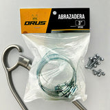 Abrazadera 3  Paq (5pzs) Orus