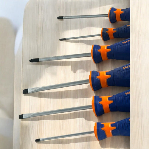Juego Destornilladores Set 6 Piezas Wadfow
