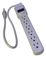 Regleta Electrica 6 Tomas Gris Lumistar