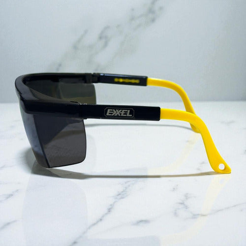 Lentes De Seguridad Oscuro P/amarilla Exxel