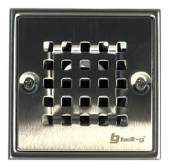 REJILLA ANTICUCARACHA 10CM CUADRADA A/INOX BELT-G