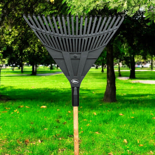 Kit De Limpieza Escoba Rastrillo Pala Con Barril Rutel