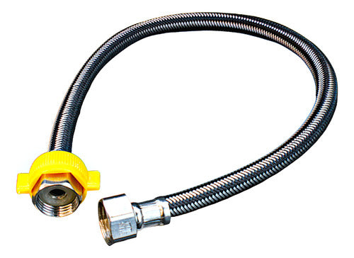 Canilla P/lavamano 1/2x1/2 De 40cm Metalica Orus