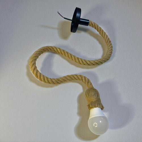 Lampara Colgante Vintage Plata Ajustable Rosca E27 Lumistar
