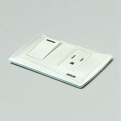 Interruptor Toma Blanco 15amp Orus