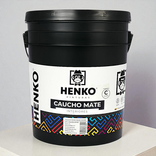 Pintura Caucho Tipo C Cuñete Henko