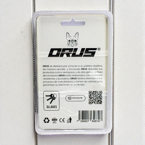 Candado De Bronce 50mm Orus