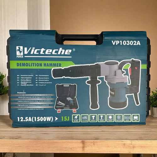 Taladro Martillo Demoledor 1500w Victeche