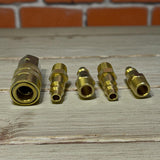 Juego De Acople Y Conexion 5pza 1/4'' Exxel