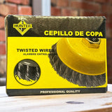 Cepillo De Copa Entorchado 4'' 5/8 Hunter
