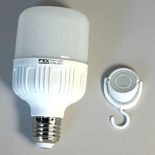 Bombillo Led D/emergencia 20w 1500mah Raptor