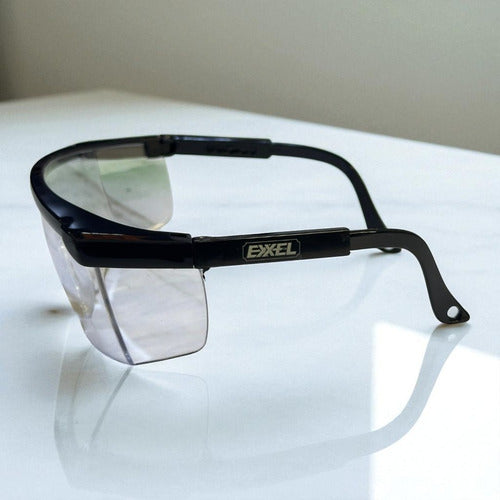 Lentes De Seguridad Oscuro P/amarilla Exxel