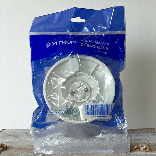 Socate Plafon Bakelita 4pgd Pack De 2 Und Vitron