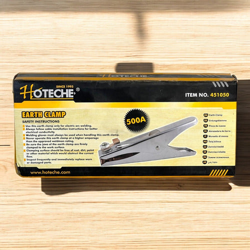 Pinza De Tierra Para Soldar 500a Hoteche