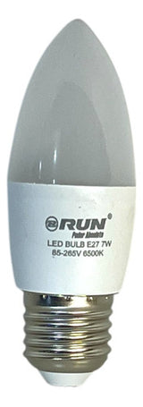 Bombillo Led Tipo Vela 7w E27 85-265v Run