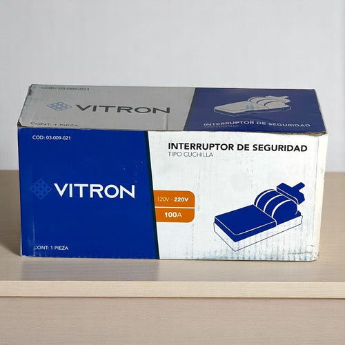 Cuchilla Electrica 1 Pase 2x100amp Vitron