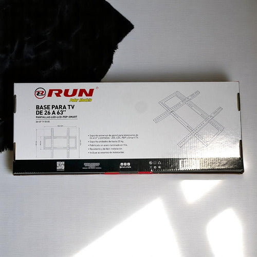 Soporte Base Para Tv De Pared 26  A  63  Run