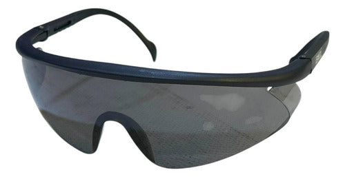 Lentes De Seguridad Oscuro P/negro Exxel