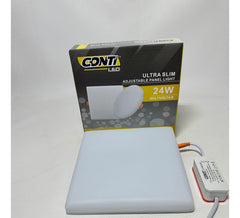 Panel Led Cuadrado Conti 24w Para Empotrar