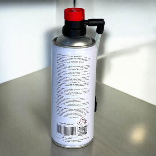 Sellador + Inflador De Cauchos 450ml Exxel