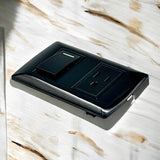 Interruptor Toma Negro 15amp Orus