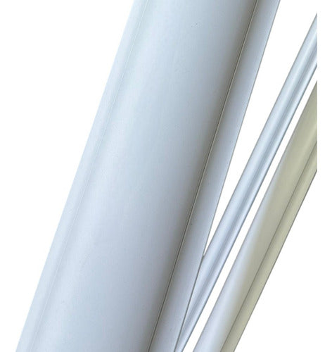 Moldura Para Cubrir Cables 35x10mm 2mts Vitron Para Piso