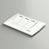 Interruptor Triple Blanco 10amp Orus