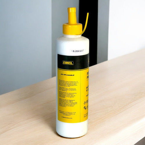 Pega Cola Blanca Para Madera Carpintería 500gr Exxel