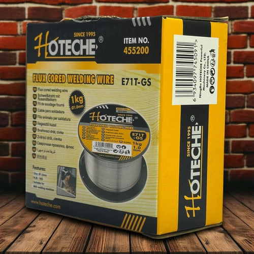 Alambre Para Soldar Con Nucleo Fundente 1mm Hoteche