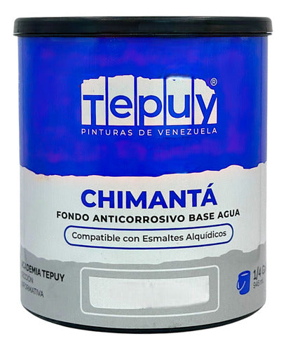 Fondo Anticorrosivo Chimanta A Base De Agua 1/4g Tepuy
