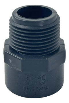 Adaptador Macho PVC 3/4" Agua Fr­a Roscado