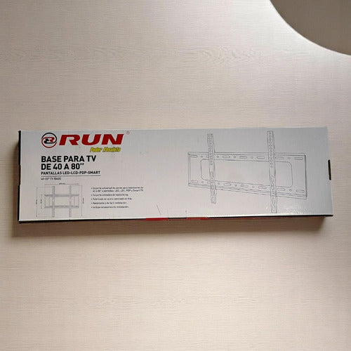 Soporte Base Para Tv De Pared 40  A 80  Run