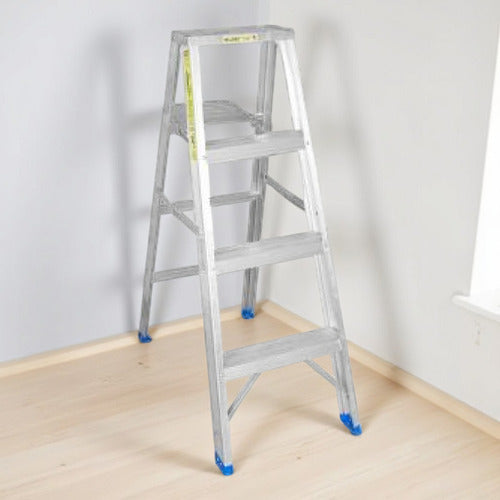 Escalera Tijera Aluminio 04 Tr Standard Aladino